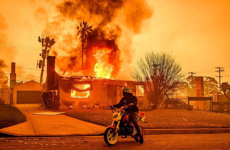 Wildfires Ravage Los Angeles Leaving Devastation and Chaos in Their Wake