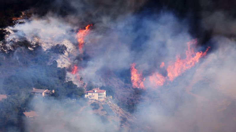 Canadian Super Scooper Plane Grounded After Drone Collision Over Los Angeles Wildfires