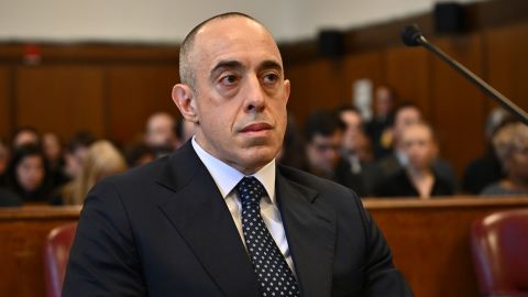 Emil Bove at Manhattan Criminal Court on January 10, in New York City.