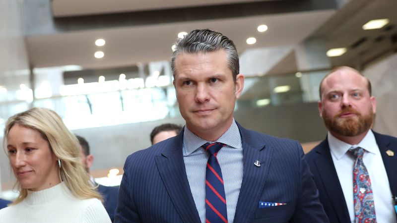 READ: Pete Hegseth’s opening statement for confirmation hearing