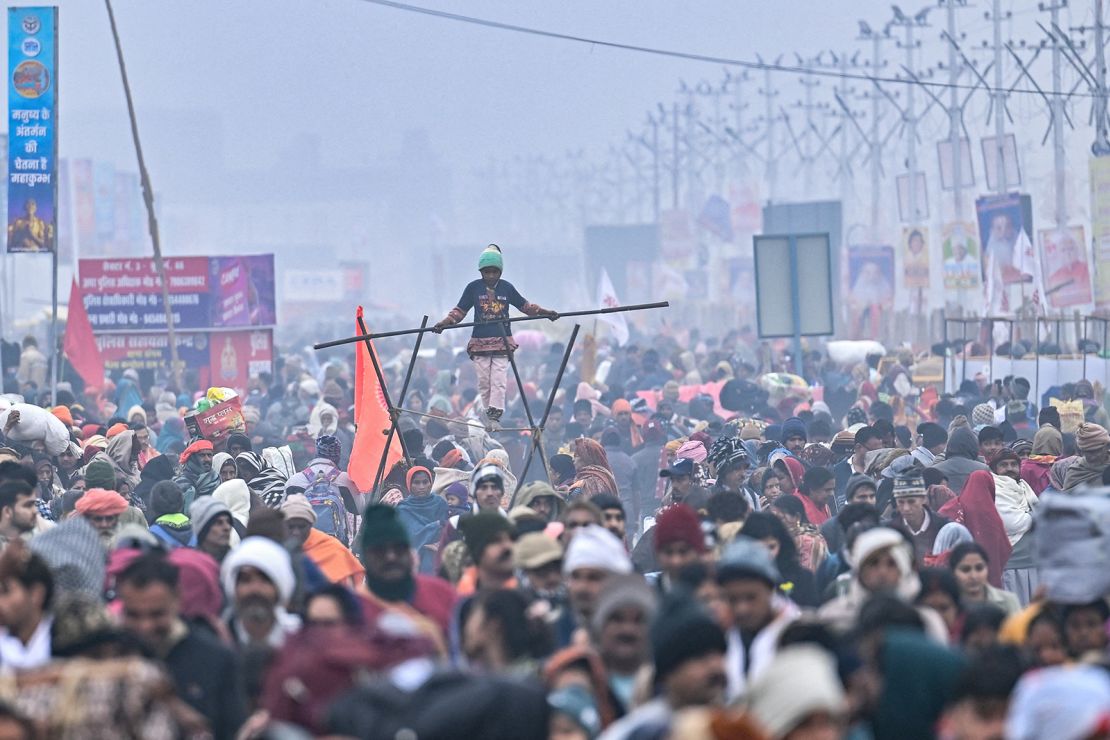 A tent city has been erected to cater for the pilgrims covering 4,000 hectares, roughly 7,500 football fields.