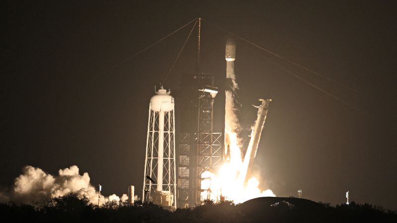 SpaceX launches two moon missions on one rocket