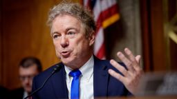 Sen. Rand Paul (R-KY) on Capitol Hill on January 15, 2025, in Washington, DC.