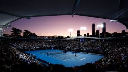 MELBOURNE, AUSTRALIA - JANUARY 13: A general view of 1573 Arena in the Men's Singles First Round match between Grigor Dimitrov of Bulgaria and Francesco Passaro of Italy during day two of the 2025 Australian Open at Melbourne Park on January 13, 2025 in Melbourne, Australia. (Photo by Darrian Traynor/Getty Images)