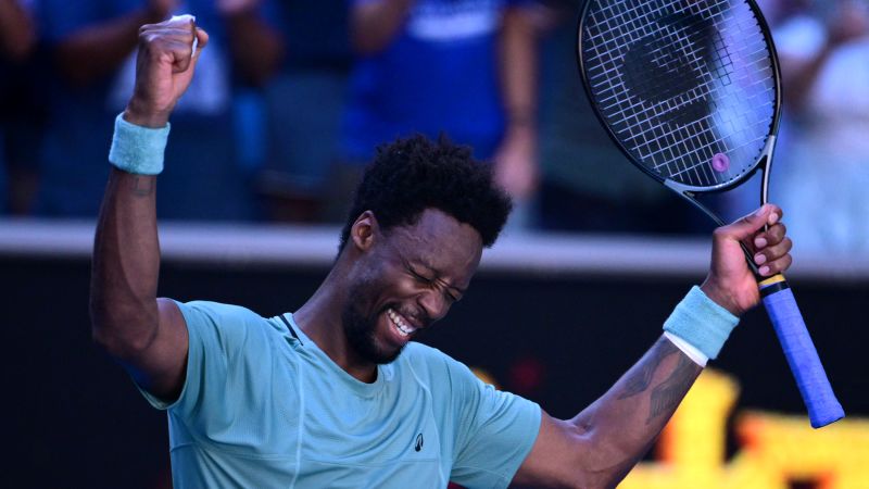 Australian Open: USA’s Taylor Fritz stunned by veteran Gaël Monfils, who ‘inspired’ wife Elina Svitolina to own upset win