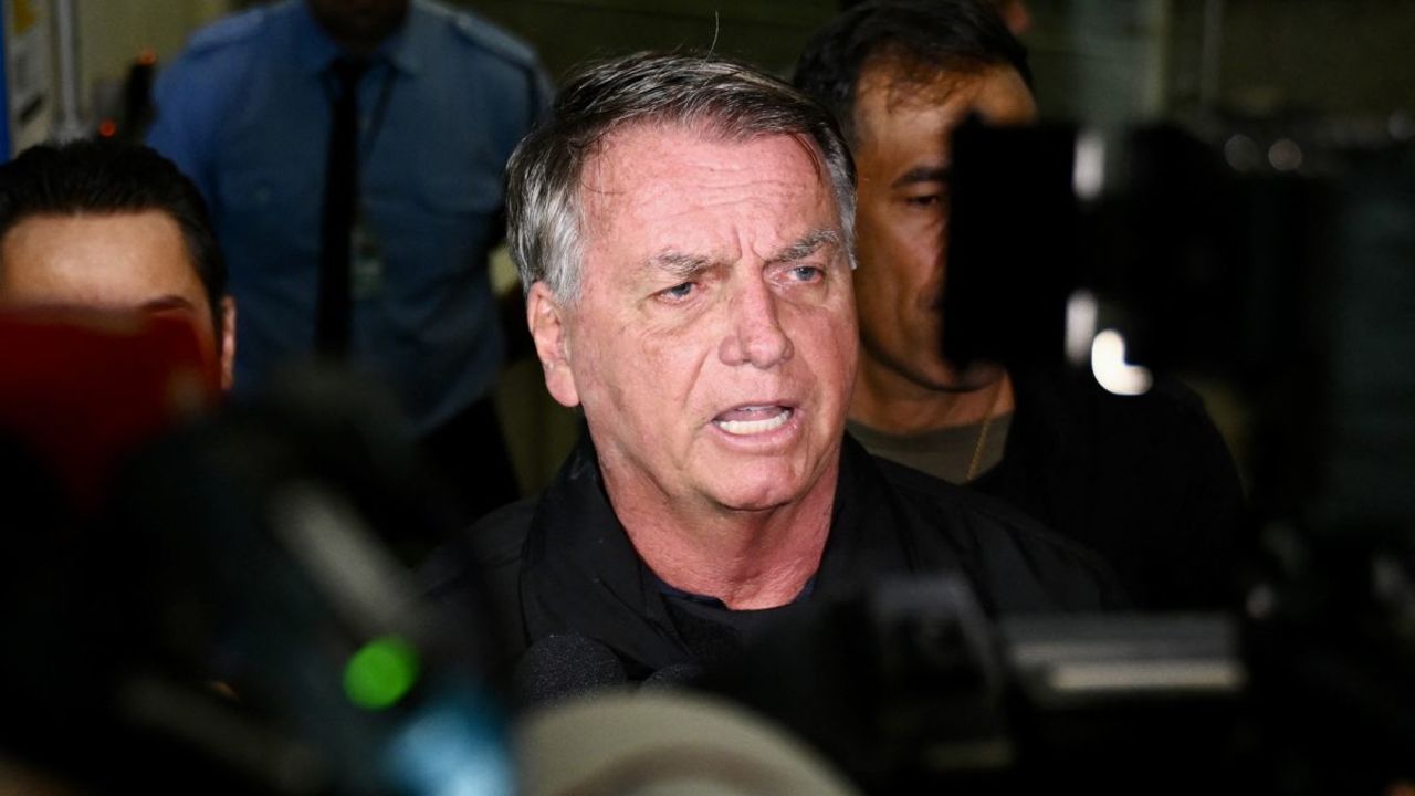 El expresidente de Brasil Jair Bolsonaro