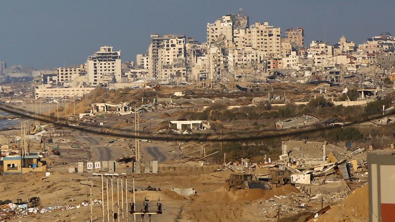 US security contractor will take charge of key checkpoint in Gaza as Israeli forces withdraw
