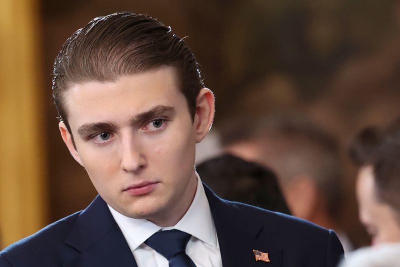 Secret Service aware of Iranian state media video threatening Barron Trump; IRIB broadcast graphic asking 'Where to kill Barron Trump?!'