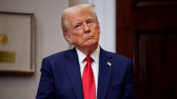 WASHINGTON, DC - JANUARY 21: U.S. President Donald Trump appears at a news conference in the Roosevelt Room of the White House on January 21, 2025 in Washington, DC. Trump announced an investment in artificial intelligence (AI) infrastructure and took questions on a range of topics including his presidential pardons of Jan. 6 defendants, the war in Ukraine, cryptocurrencies and other topics. (Photo by Andrew Harnik/Getty Images)