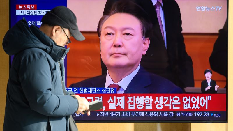 South Korea’s Yoon denies ordering arrest of lawmakers during martial law decree