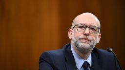 Russell Vought testifies before the Senate Budget Committee on his nomination to be US Director of the Office of Management and Budget (OMB), on Capitol Hill in Washington, DC, January 22, 2025.