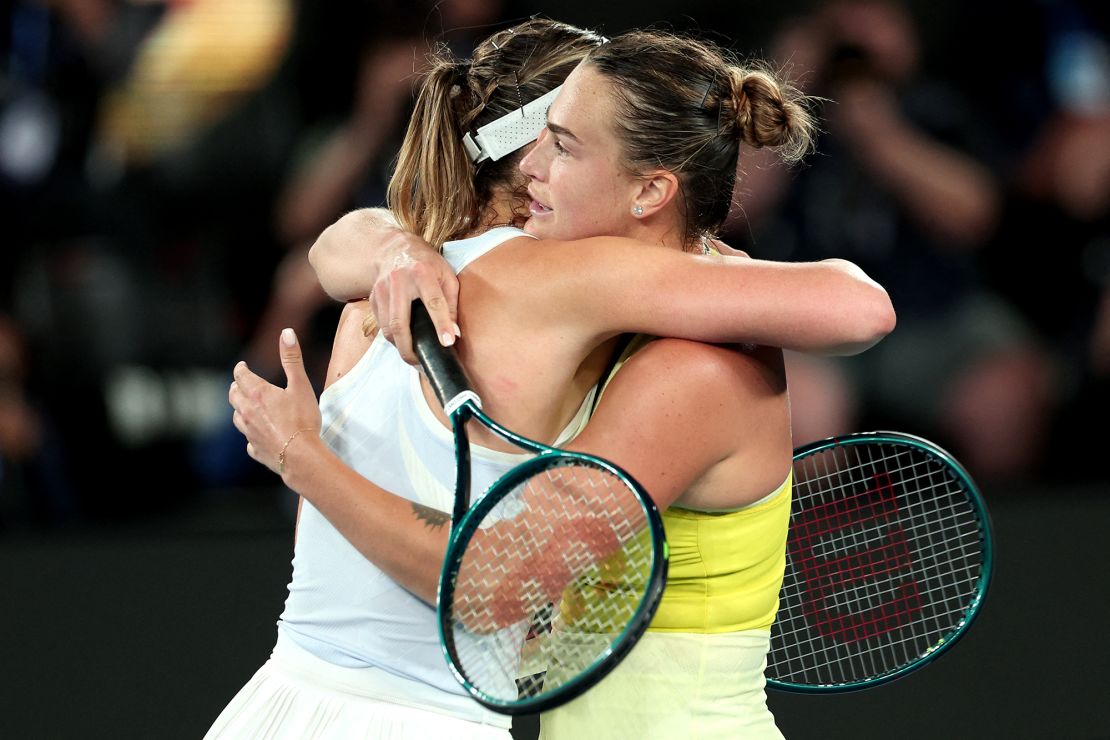 Sabalenka called Badosa her "soulmate."