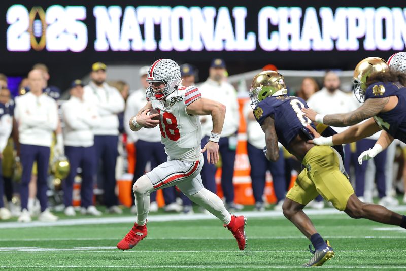 Live Updates Ohio State Vs Notre Dame In The College Football Playoff Gettyimages 2195000823