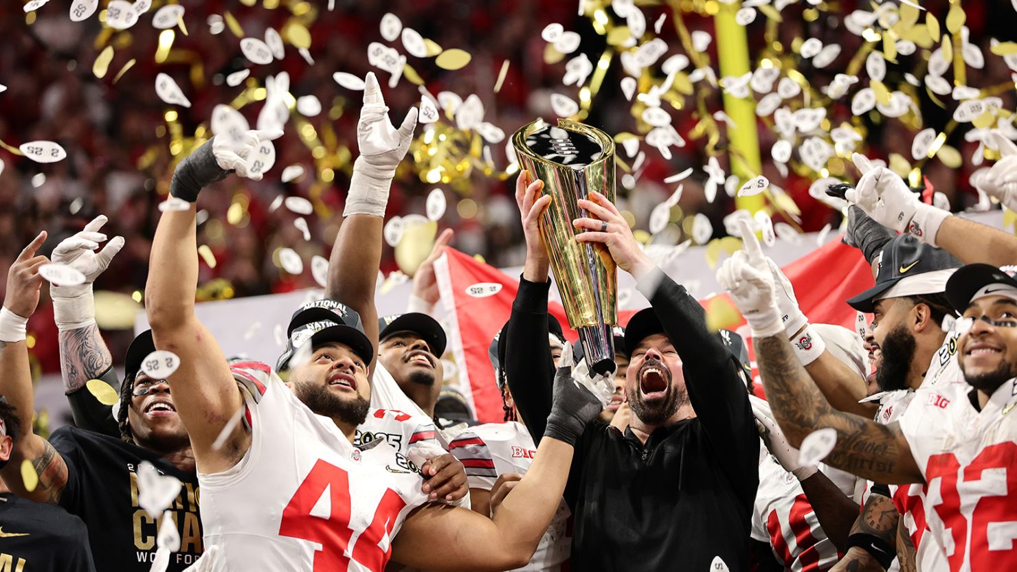 Ohio State outlasts Notre Dame to win first national title in a decade
