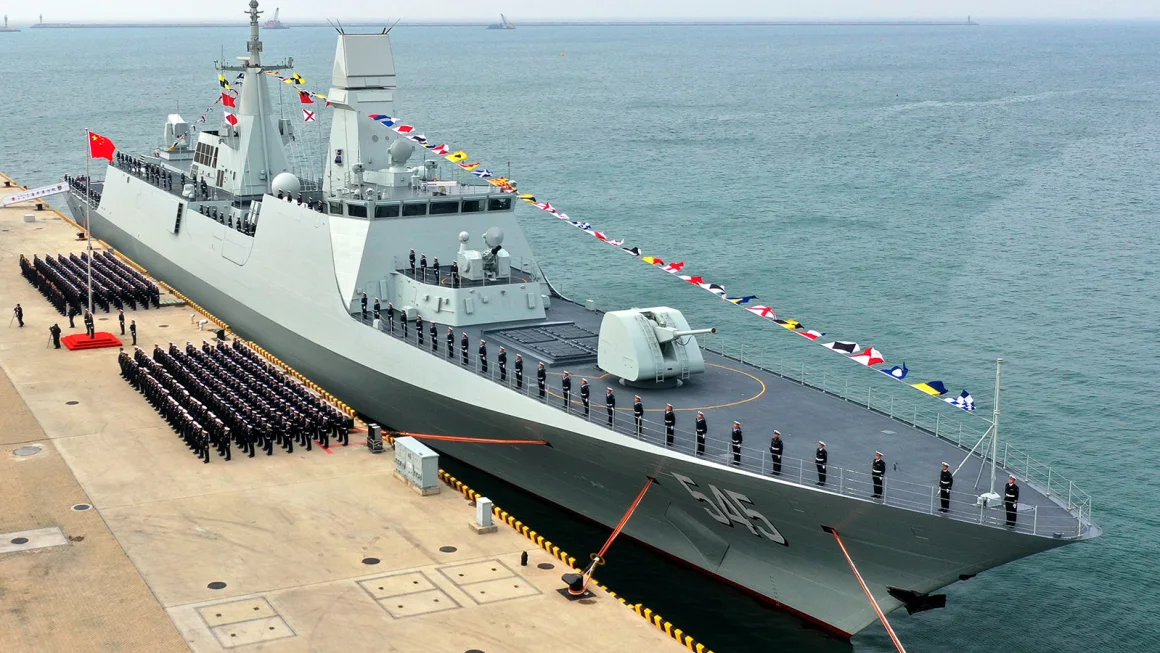 China’s navy commissions new-generation frigate as competition rises with US and others