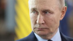 TOGLATTI, RUSSIA - JANUARY 28 (RUSSIA OUT) Russian President Vladimir Putin  listens to a worker, while visiting the AvtoVAZ automobile plant, January 28, 2025, in Togliatti, Russia. Putin is having a one-day trip to Samara Oblast region and visited the largest Russia's car manufacturer AvtoVAZ (Lada), owned by the state. (Photo by Contributor/Getty Images)
