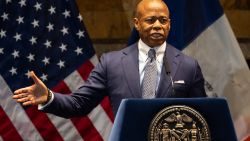 New York City Mayor Eric Adams speaks during the annual Interfaith Breakfast at the New York Public Library in New York City on January 30, 2025. (Photo by Yuki IWAMURA / AFP) (Photo by YUKI IWAMURA/AFP via Getty Images)