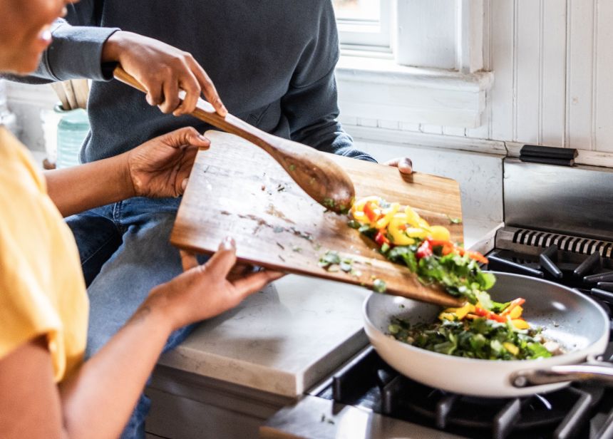 Meals cooked from whole foods at home are considered "minimally processed."