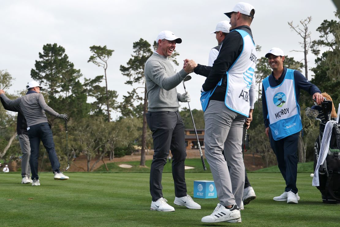 Rory McIlroy and Ludvig Åberg were part of the Team Europe squad which won the 2023 Ryder Cup.