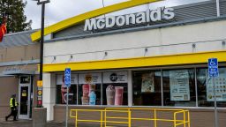 A McDonald's restaurant in Martinez, California, US, on Tuesday, Feb. 4, 2025. McDonald's Corp. is expected to release earnings figures on February 10. Photographer: David Paul Morris/Bloomberg via Getty Images