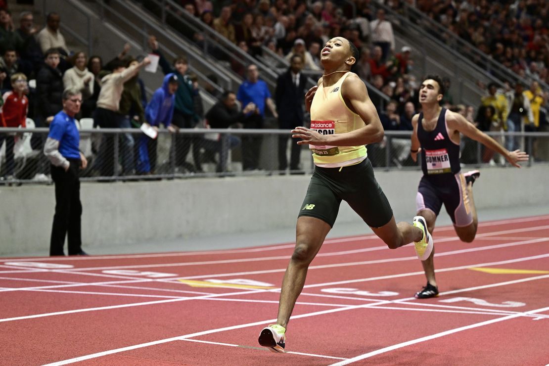 Wilson will won 400m men at the New Balance Indoor Grand Prix held in Boston on February 2.