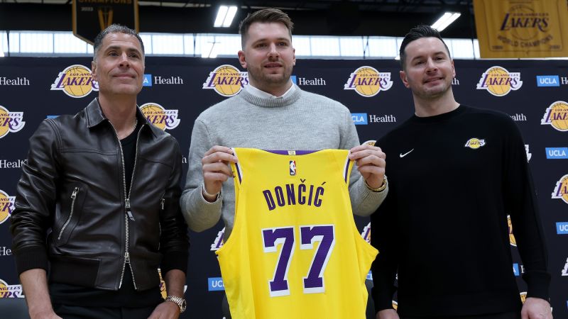 Luka Dončić on shock of trade to Los Angeles Lakers: ‘Imagine how surprised I was’