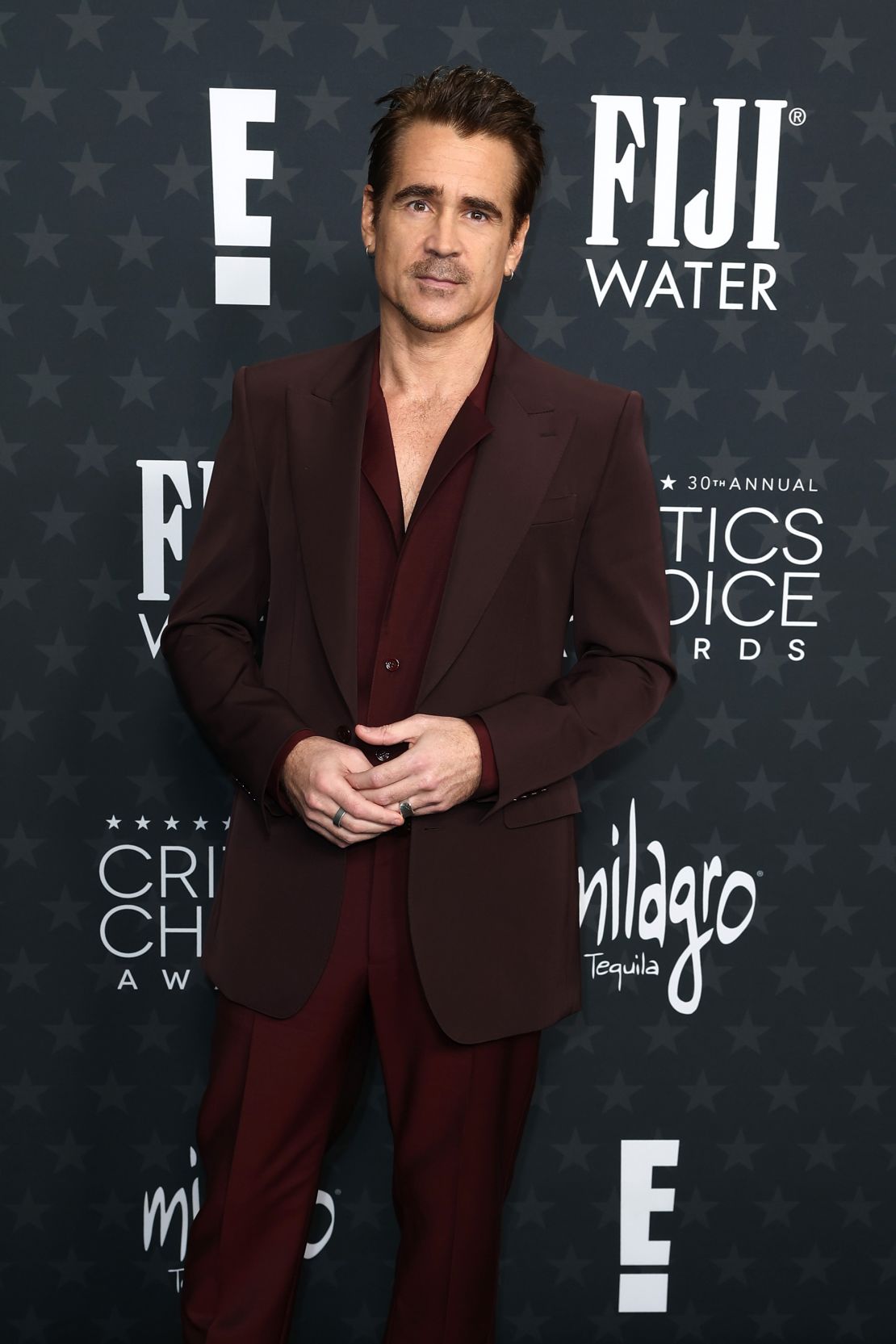 Colin Farrell's suit was fresh from Dolce & Gabbana's Spring-Summer 2025 course.