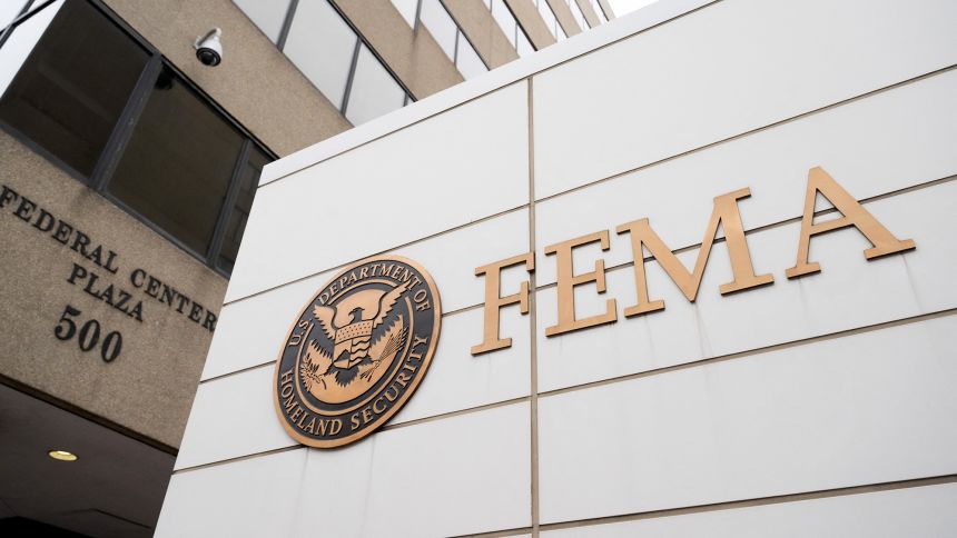 Federal Emergency Management Agency (FEMA) Headquarters is seen in Washington, DC, February 11, 2025.