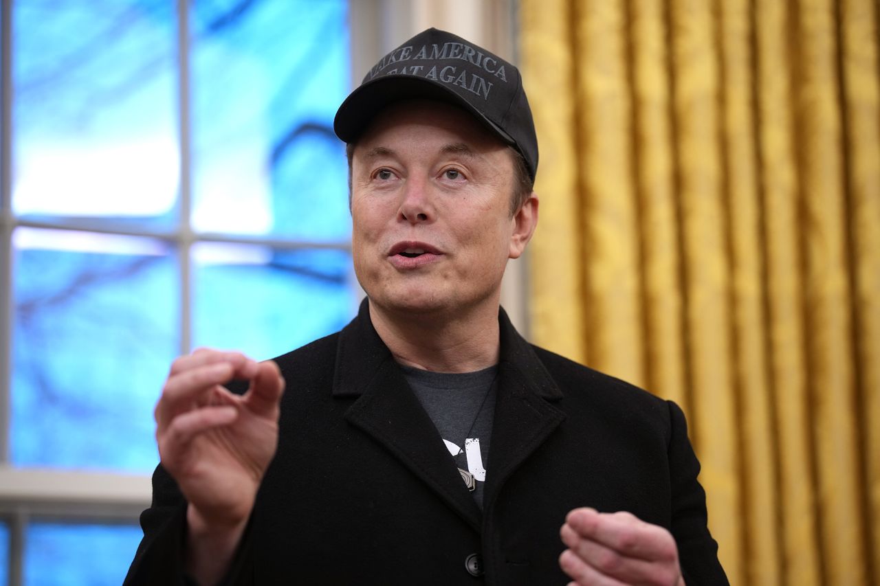 Elon Musk will make his remarks at the White House oval office in Washington, DC on February 11th.