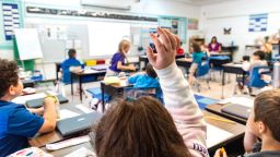 An increasing number of students are using vouchers to attend private schools like St Luke's Lutheran School in Oviedo, Florida, on September 17, 2024.