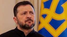 El presidente de Ucrania, Volodymyr Zelensky.