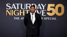 Devon Walker on the "Saturday Night Live 50th Anniversary Special" red carpet on February 16, 2025.