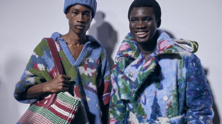 Backstage at the S.S. Daley Fall RTW 2025 fashion show as part of London Fashion Week held at The Strand on February 21, 2025 in London, United Kingdom. (Photo by Francisco Gomez de Villaboa/WWD via Getty Images)