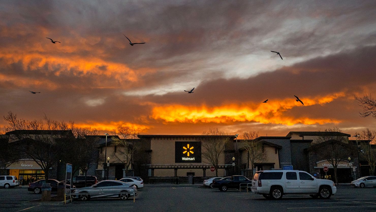 A Walmart store in American Canyon, California, is pictured on Friday, February 21, 2025.