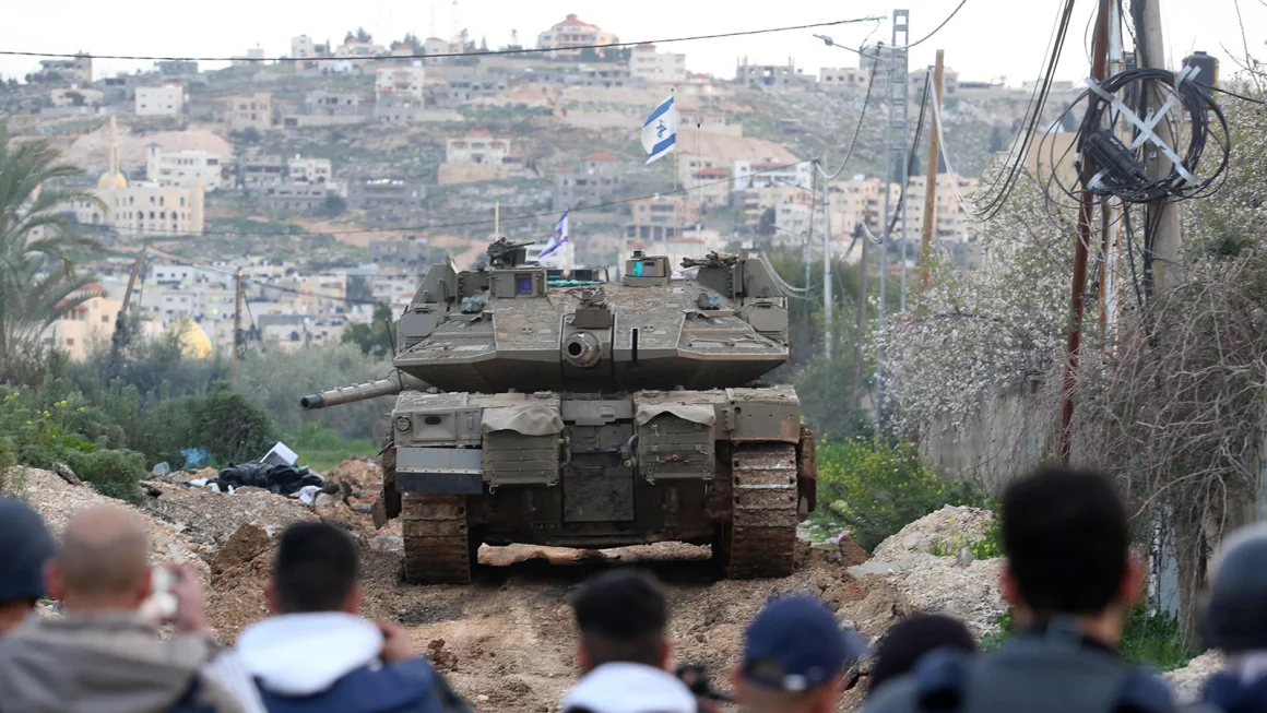 Israel deploys tanks to occupied West Bank for first time in more than 20 years