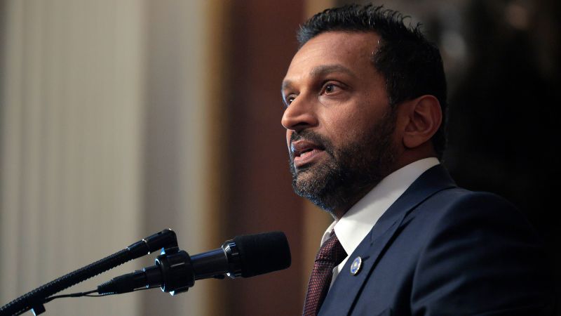 Patel plans major cutback to ATF by moving many as 1,000 agents to FBI | CNN Politics