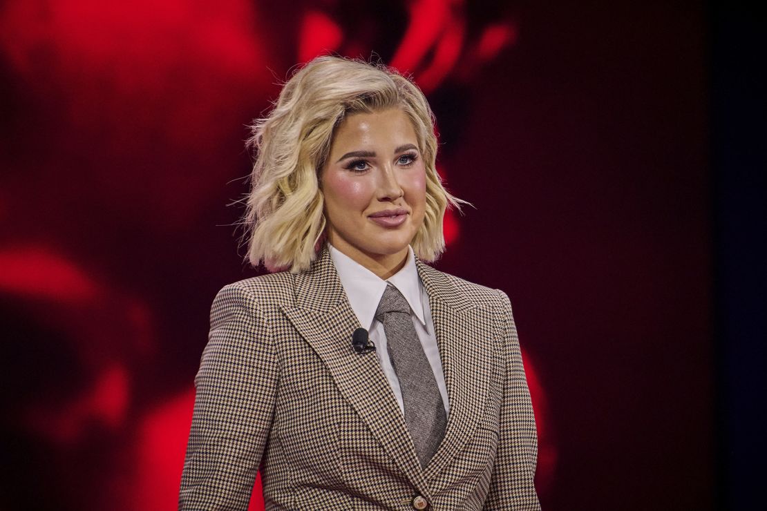 Savannah Chrisley at the annual CPAC DC conference in February.