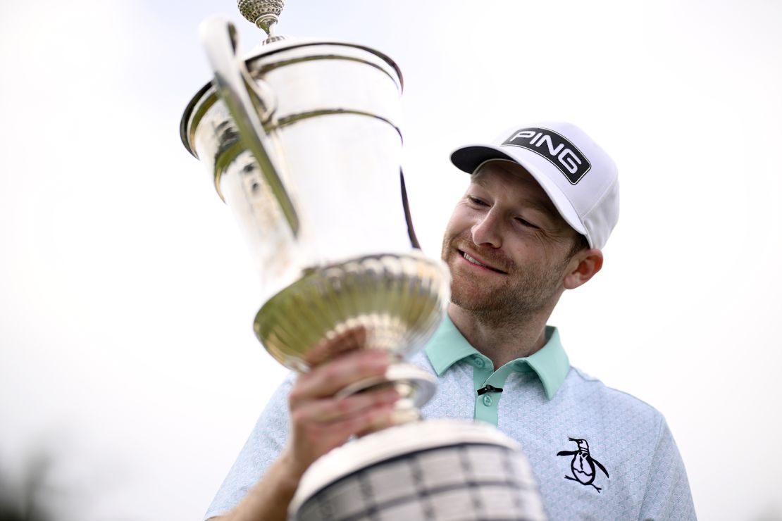 Brian Campbell claimed the first victory of his career at the Mexico Open.