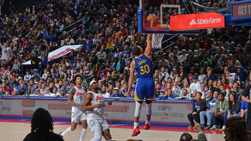 Steph Curry dunks for first time in six years, says it will be ‘the last’ of his career