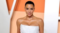 BEVERLY HILLS, CALIFORNIA - MARCH 02: Kim Kardashian attends the 2025 Vanity Fair Oscar Party Hosted By Radhika Jones at Wallis Annenberg Center for the Performing Arts on March 02, 2025 in Beverly Hills, California.  (Photo by Dia Dipasupil/FilmMagic)