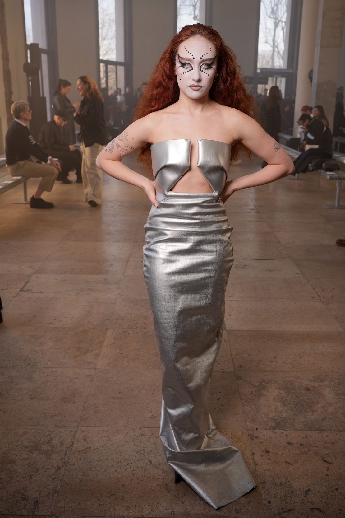 Singer Chappell Roan in an otherworldly look at Rick Owens.