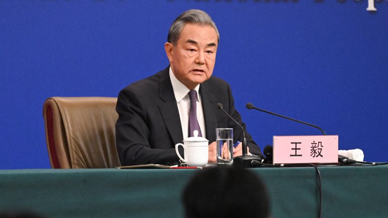 China’s minister Wang Yi slams Trump’s ‘return to the law of the jungle’