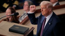 WASHINGTON, DC - MARCH 04: U.S. President Donald Trump addresses a joint session of Congress at the U.S. Capitol on March 04, 2025 in Washington, DC. President Trump was expected to address Congress on his early achievements of his presidency and his upcoming legislative agenda. (Photo by Chip Somodevilla/Getty Images)