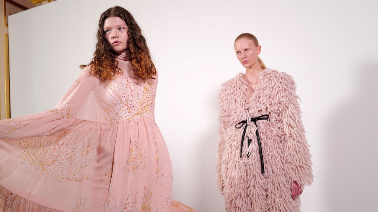 Giambattista Valli's fall 2025 couture collection shown in Paris.