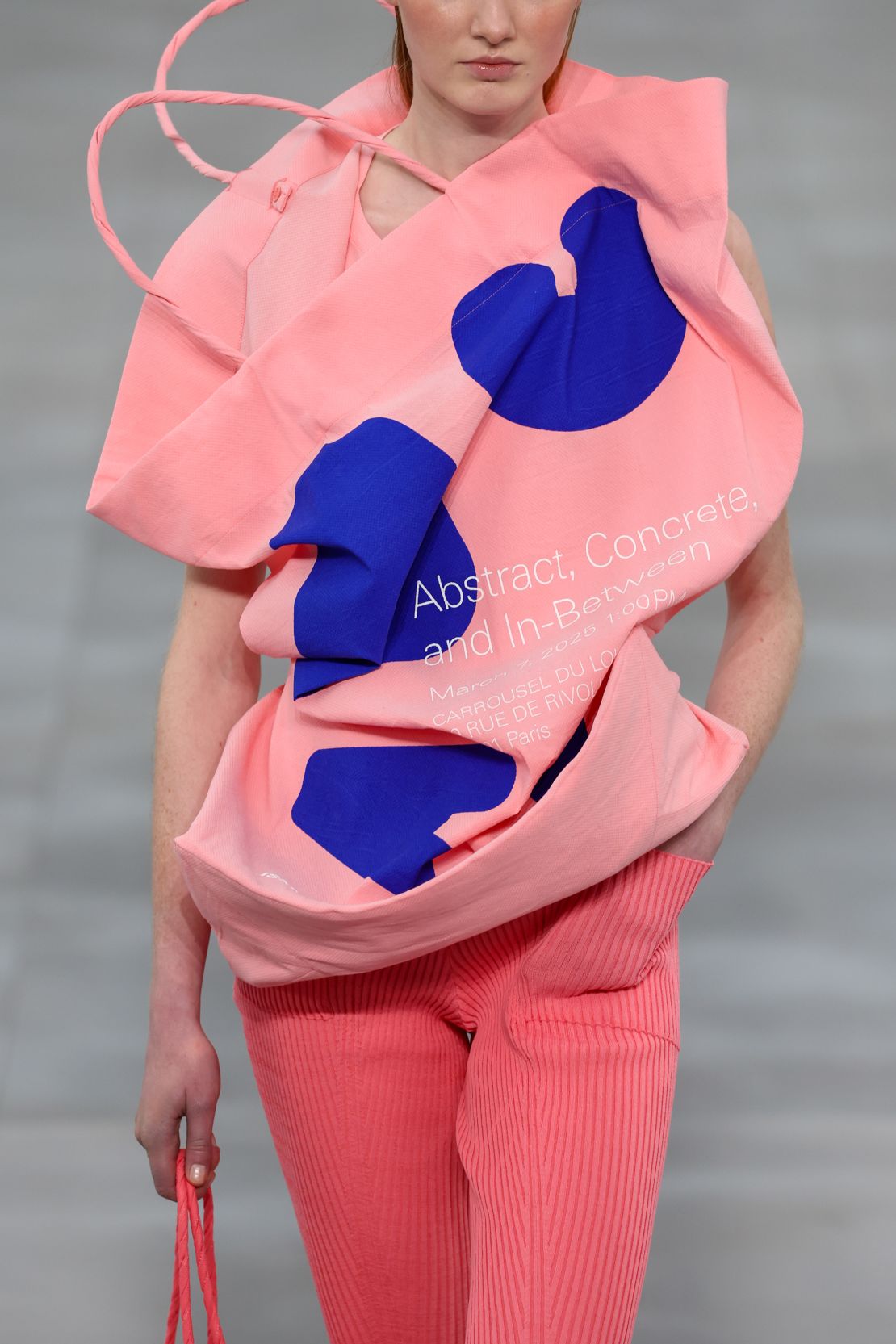 Issey Miyake's show was a tribute to the love of clothing and the joy of dressing up.