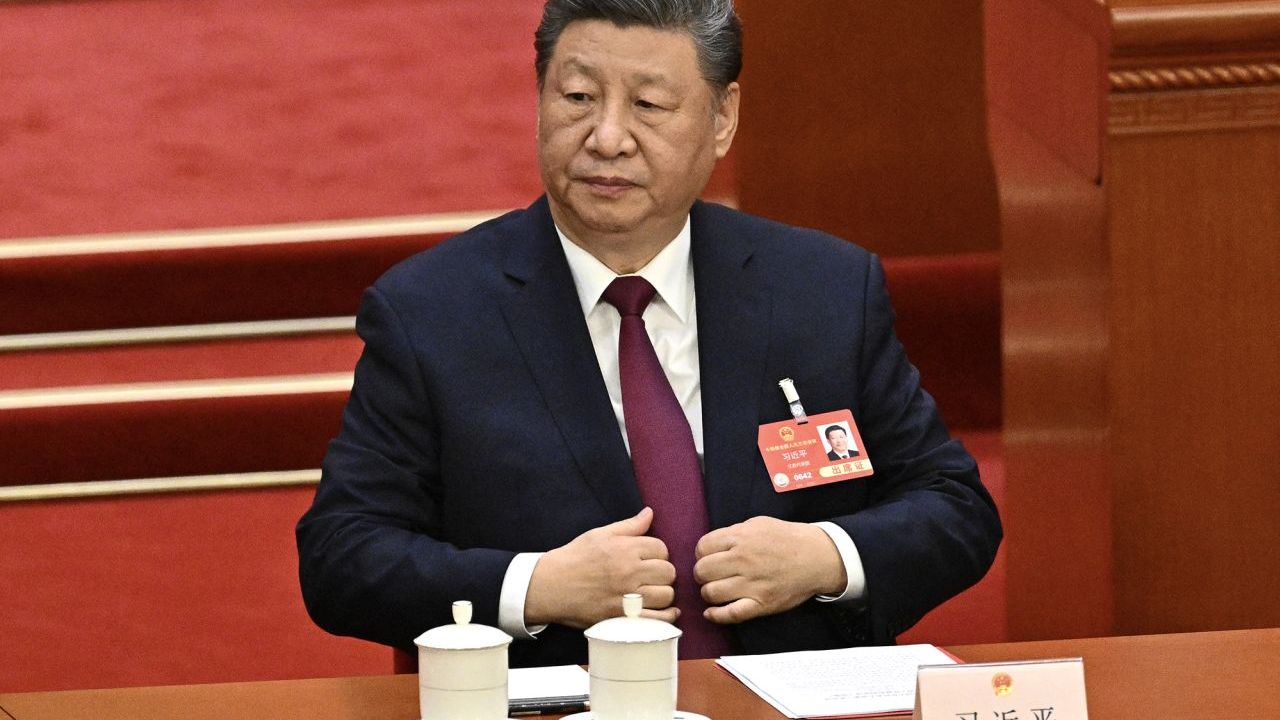 El presidente de China, Xi Jinping, en Beijing el 11 de marzo de 2025.