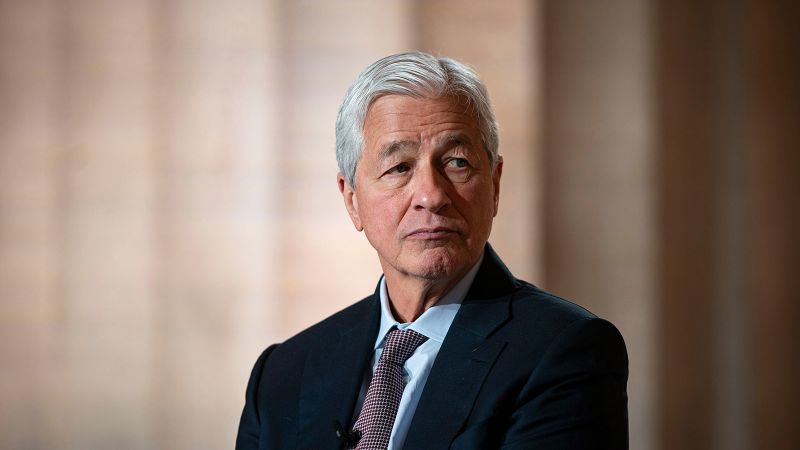 Jamie Dimon changes tune on tariffs: ‘Uncertainty is not a good thing’ - CNN