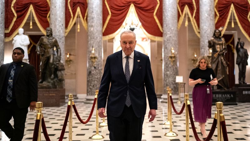 Inside and outside the Senate, Democrats begin to lose faith in Schumer