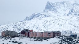 Homes are built into the rugged landscape on March 12, 2025, in Nuuk, Greenland. The self-ruling Danish territory and world's largest island has been thrust into the geopolitical spotlight as U.S. President Donald Trump has vowed to acquire it, citing its strategic value, drawing objections from Danish and Greenlandic leaders. In his State of the Union address, Trump said the US needed Greenland for national security and would "get it one way or the other," but added that he supported Greenlanders' right to determine their own future. The territory holds its general election on March 11.