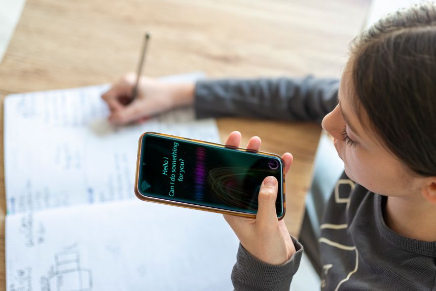 It's crucial that kids learn to fact-check information obtained from artificial intelligence.